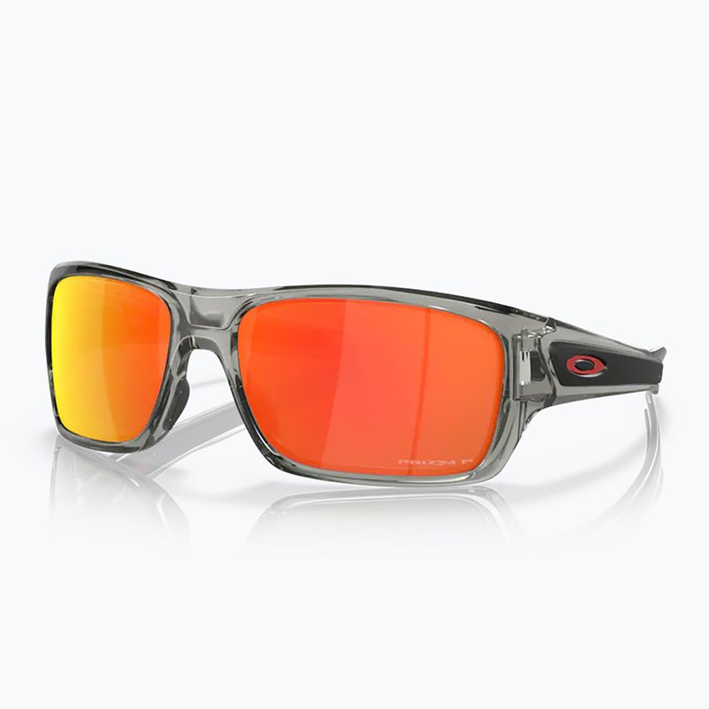 Okulary przeciwsłoneczne Oakley Turbine grey ink/prizm ruby polarized 6