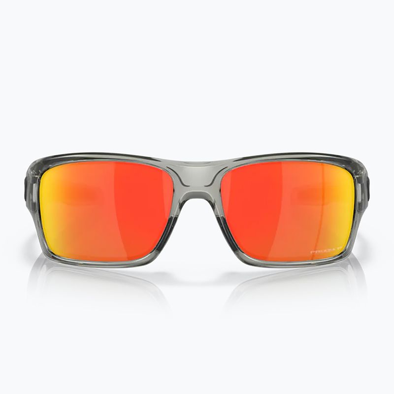 Okulary przeciwsłoneczne Oakley Turbine grey ink/prizm ruby polarized 7