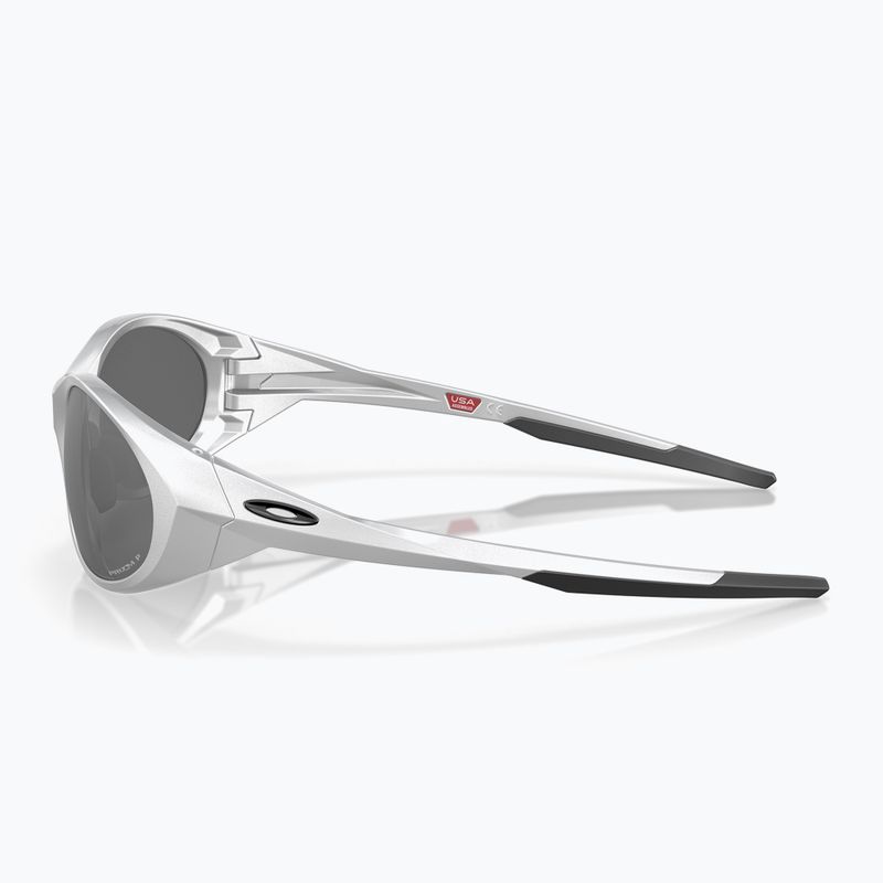 Okulary przeciwsłoneczne Oakley Eyejacket Redux silver/prizm black polarized 3