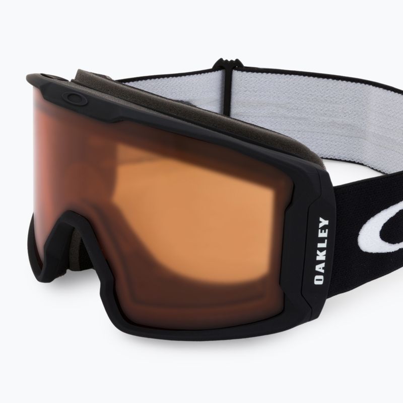 Gogle narciarskie Oakley Line Miner L matte black/prizm snow persimmon 5