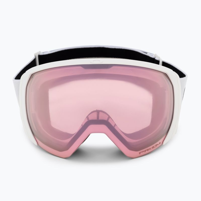 Gogle narciarskie Oakley Flight Path L matte white/prizm snow hi pink iridium 2