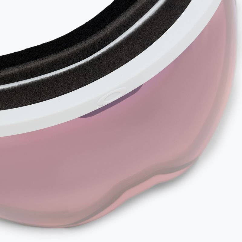 Gogle narciarskie Oakley Flight Path L matte white/prizm snow hi pink iridium 5