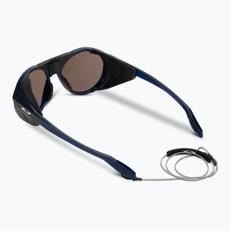 Okulary przeciwsłoneczne Oakley Clifden matte trans blue/prizm deep water polarized 2
