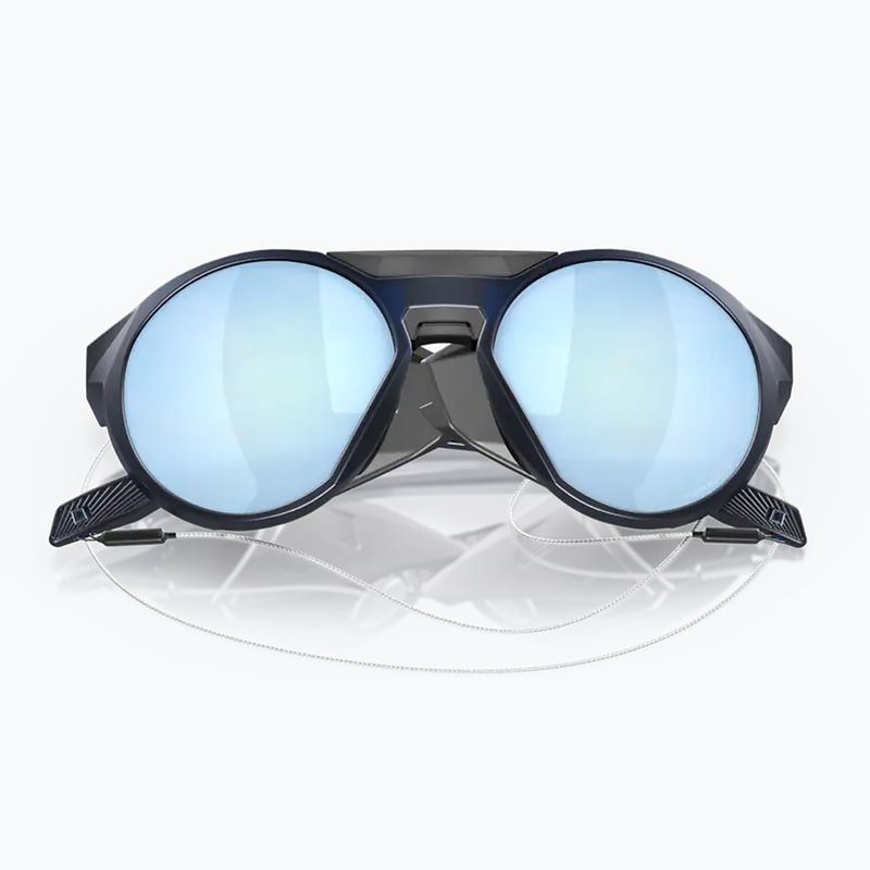 Okulary przeciwsłoneczne Oakley Clifden matte trans blue/prizm deep water polarized 8