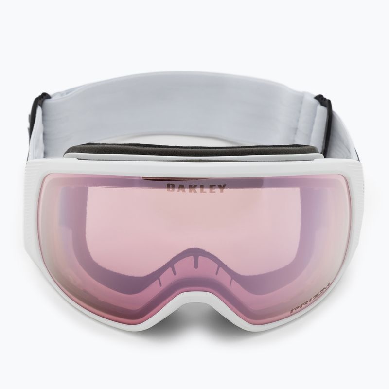 Gogle narciarskie Oakley Flight Tracker M factory pilot white/prizm snow hi pink iridium 2