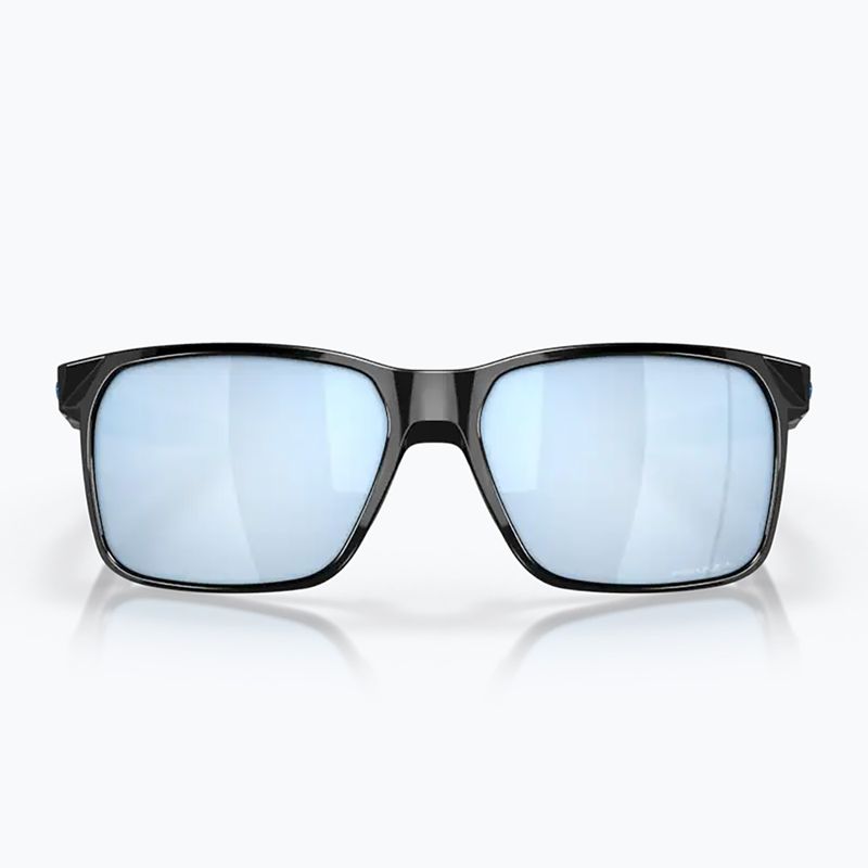 Okulary przeciwsłoneczne Oakley Portal X polished black/prizm deep water polarized 7