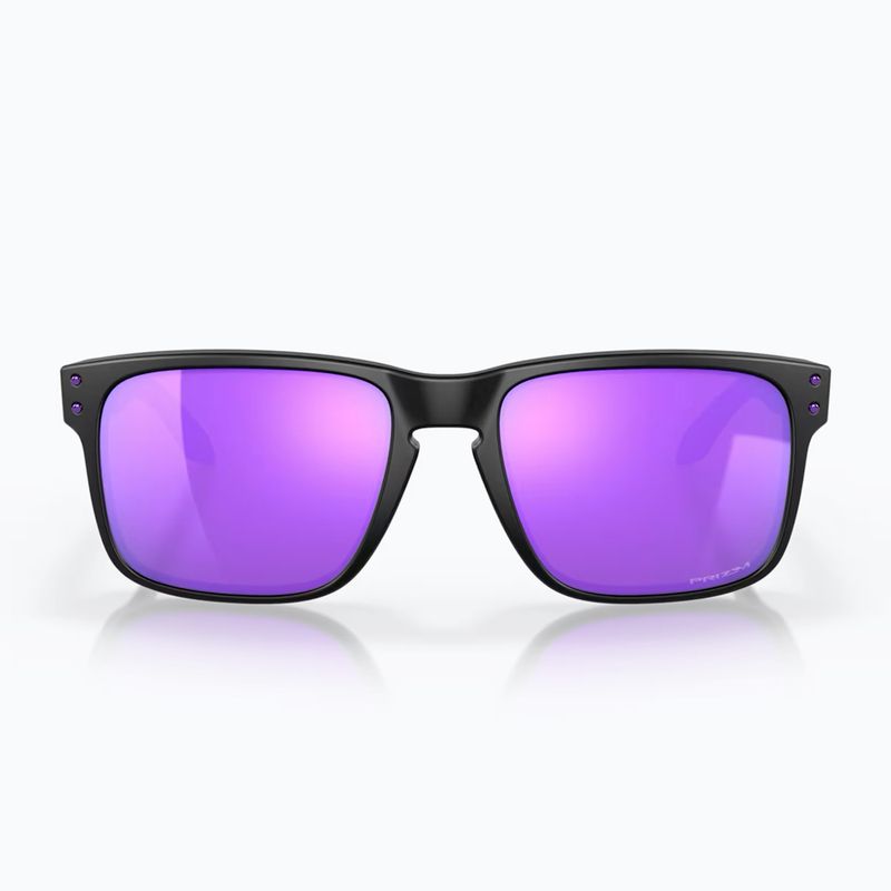 Okulary przeciwsłoneczne Oakley Holbrook matte black/prizm violet 2