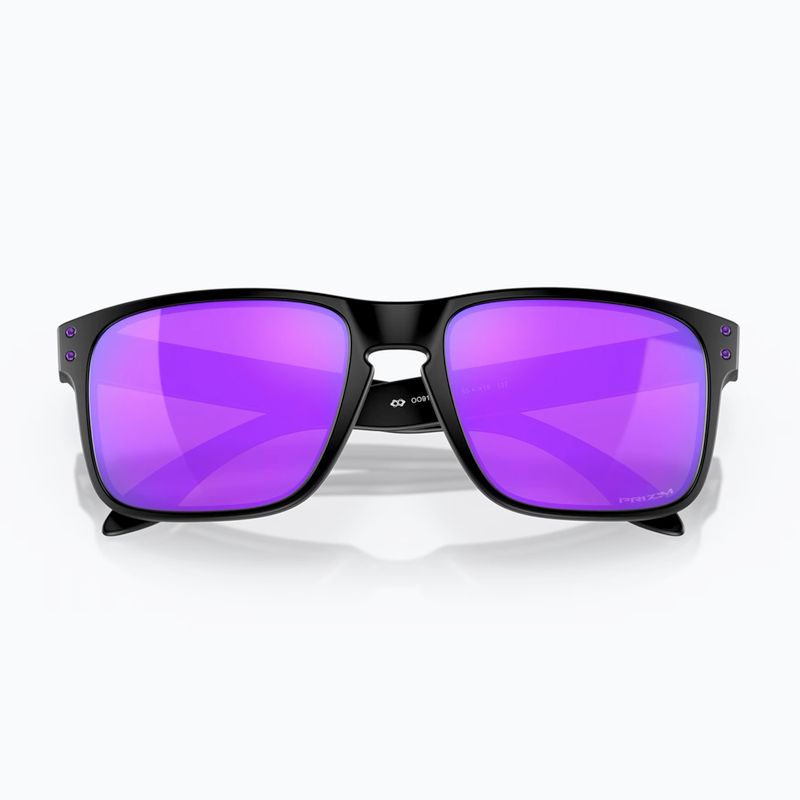 Okulary przeciwsłoneczne Oakley Holbrook matte black/prizm violet 5