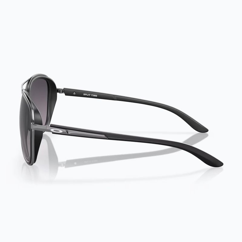 Okulary przeciwsłoneczne Oakley Split Time velvet black/prizm grey gradient 3