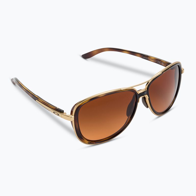 Okulary przeciwsłoneczne Oakley Split Time brown tortoise/prizm brown gradient