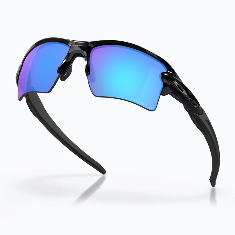 Okulary przeciwsłoneczne Oakley Flak 2.0 XL polished black/prizm sapphr irid polar 4