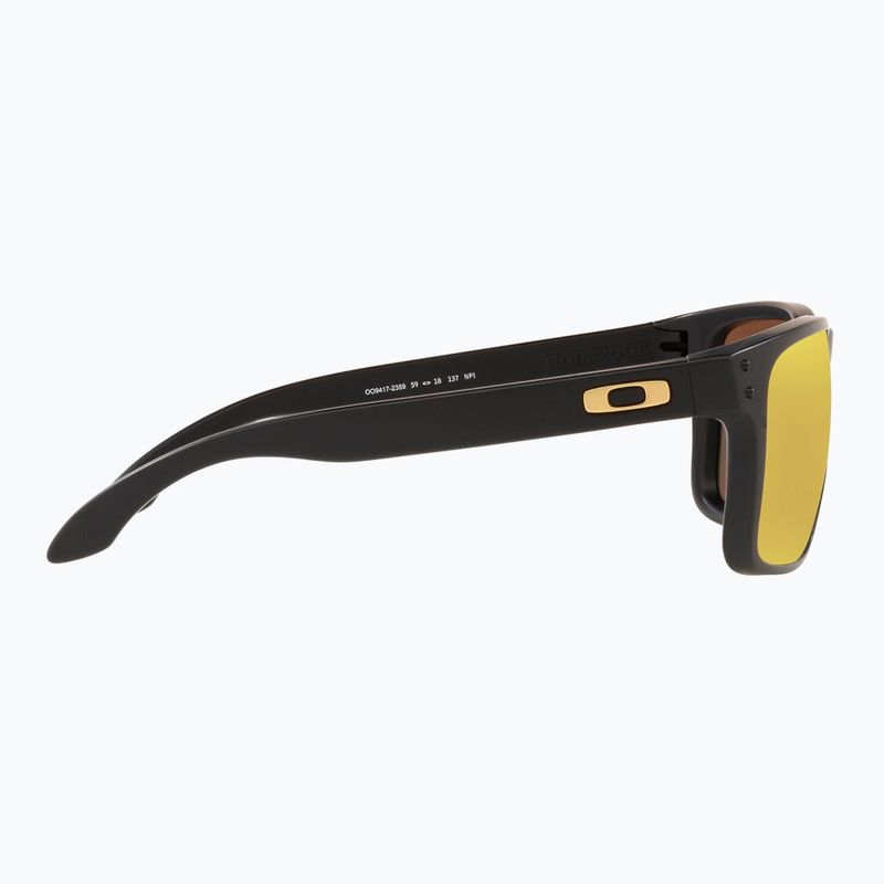 Okulary przeciwsłoneczne Oakley Holbrook XL matte black/prizm 24k polarized 7