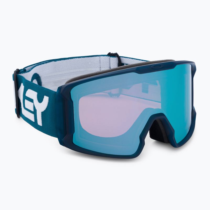 Gogle narciarskie Oakley Line Miner L matte poseidon/prizm snow sapphire iridium