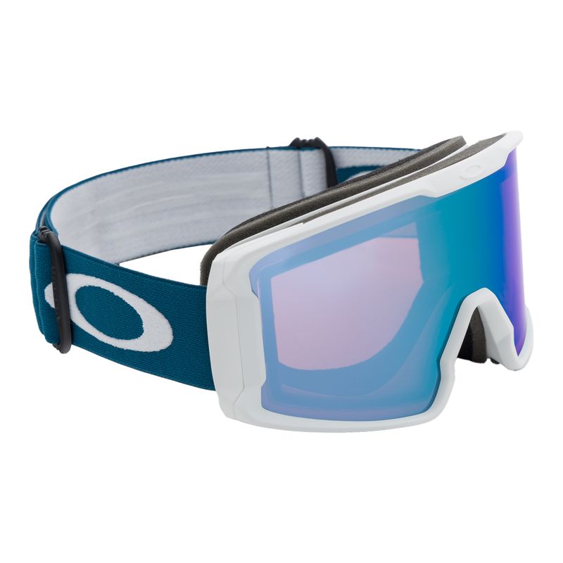 Gogle narciarskie Oakley Line Miner M matte poseidon/prizm snow sapphire iridium