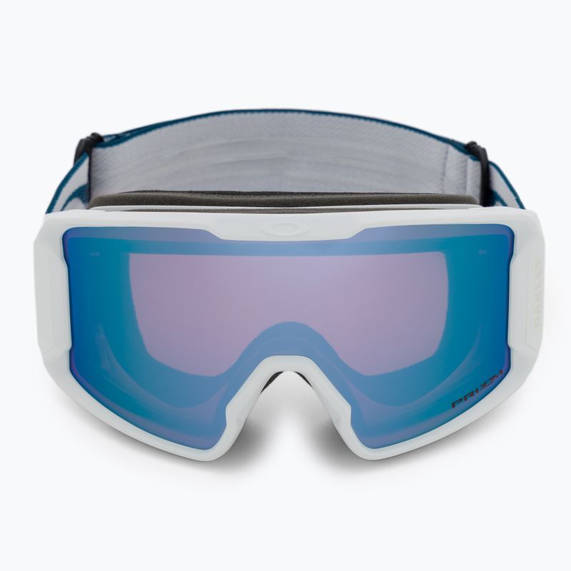 Gogle narciarskie Oakley Line Miner M matte poseidon/prizm snow sapphire iridium 2