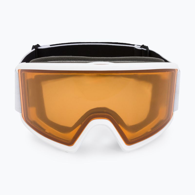 Gogle narciarskie Oakley Target Line L matte white/persimmon 2