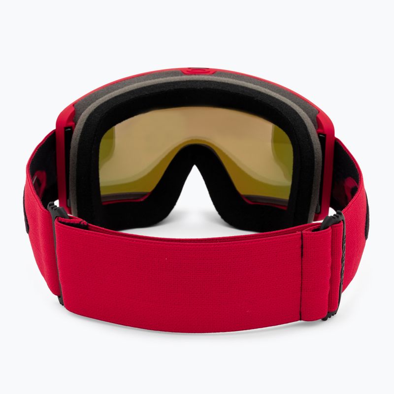 Gogle narciarskie Oakley Target Line L redline/fire iridium 3