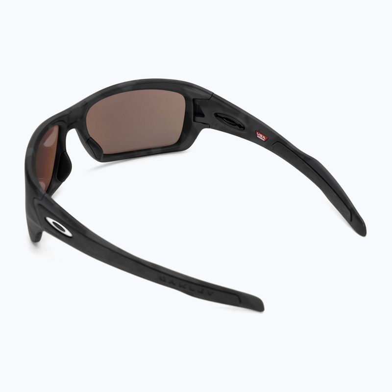 Okulary przeciwsłoneczne Oakley Turbine matte black camo/prizm deep water polarized 2