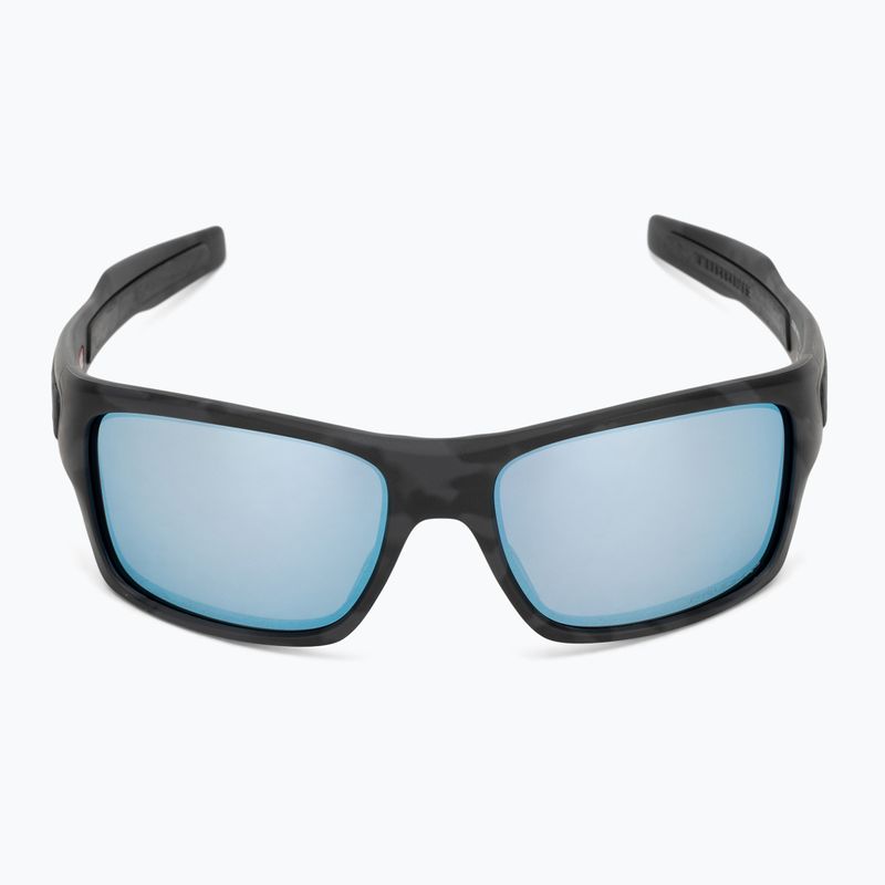 Okulary przeciwsłoneczne Oakley Turbine matte black camo/prizm deep water polarized 3