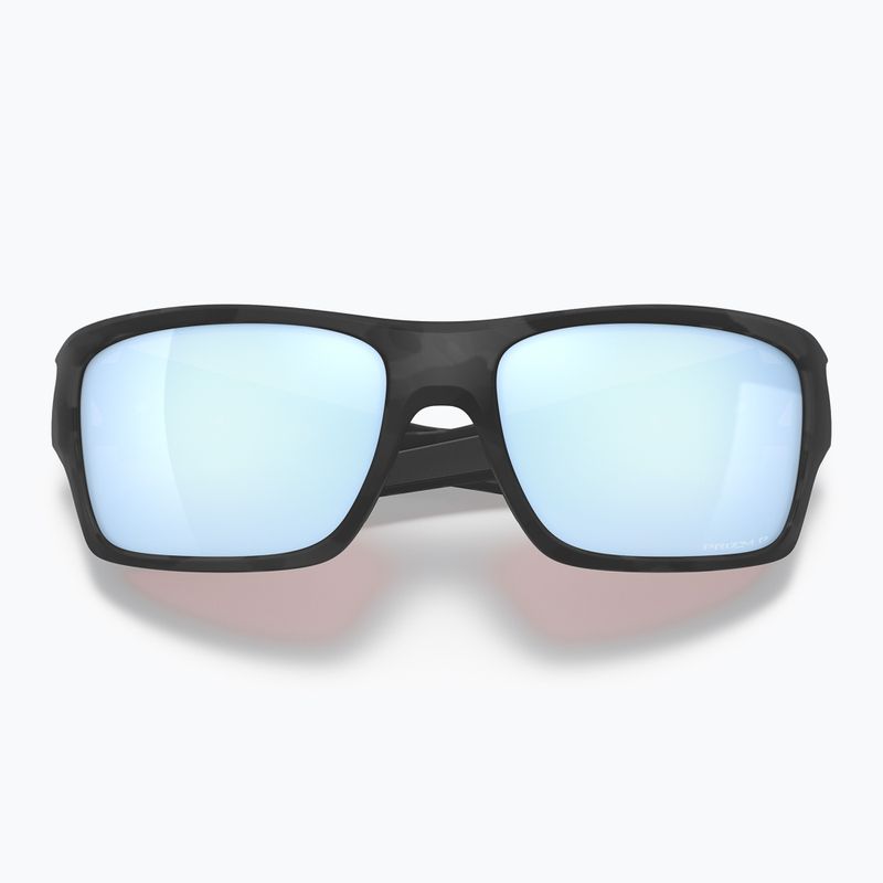 Okulary przeciwsłoneczne Oakley Turbine matte black camo/prizm deep water polarized 4
