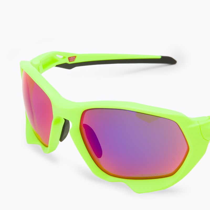 Okulary przeciwsłoneczne Oakley Plazma matte retina burn/prizm road 5