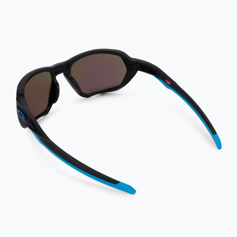 Okulary przeciwsłoneczne Oakley Plazma matte black/prizm sapphire polar 2