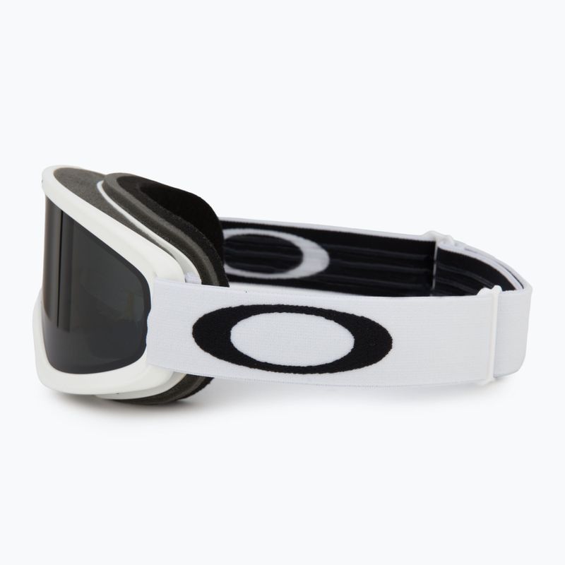 Gogle narciarskie Oakley O-Frame 2.0 Pro S matte white/dark grey 4