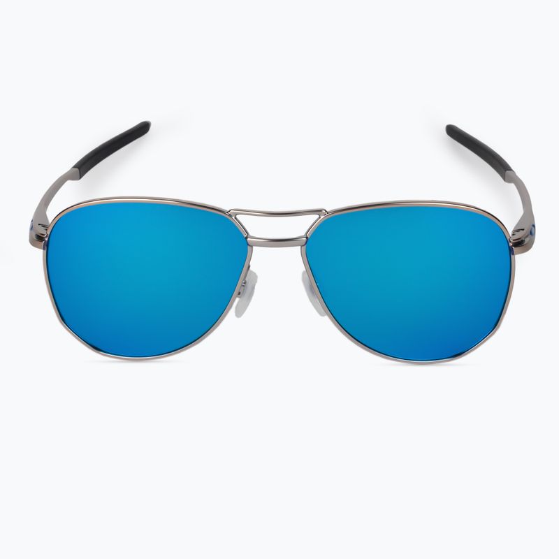 Okulary przeciwsłoneczne Oakley Contrail satin chrome/prizm sapphire 3