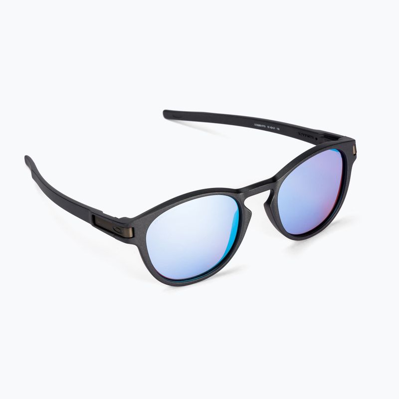 Okulary przeciwsłoneczne Oakley Latch steel/prizm snow sapphire