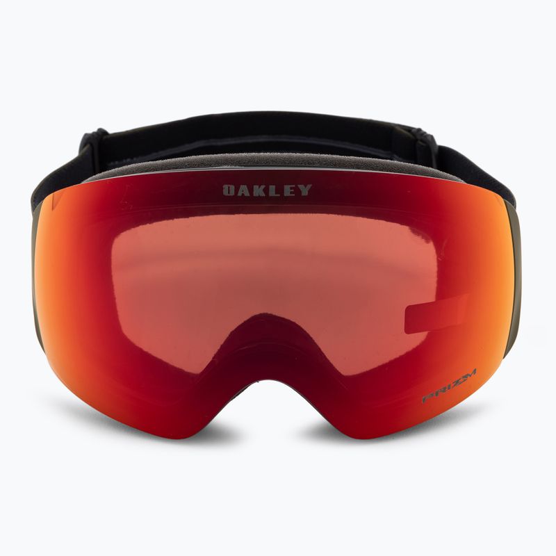 Gogle narciarskie Oakley Flight Deck M dark brush crystal/prizm snow torch iridium 2