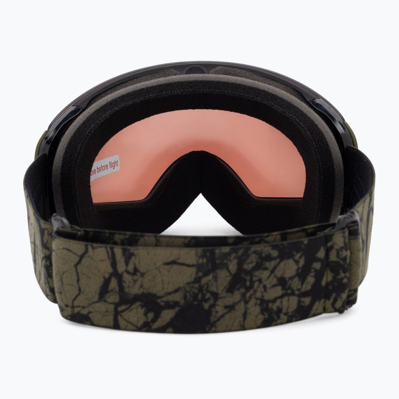 Gogle narciarskie Oakley Flight Deck M dark brush crystal/prizm snow torch iridium 3
