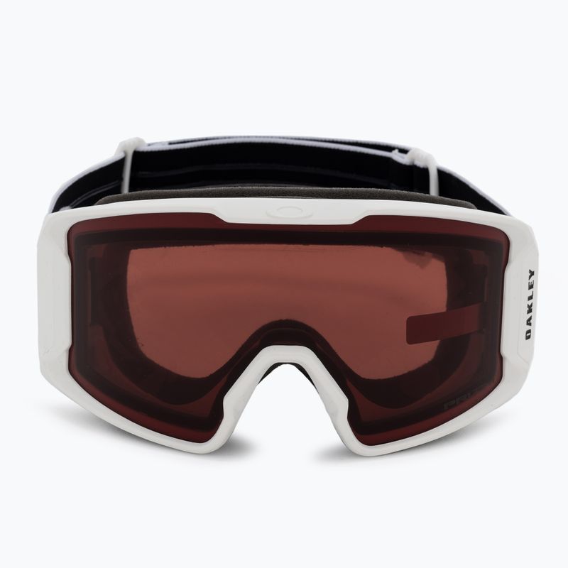 Gogle narciarskie Oakley Line Miner M matte white/prizm garnet 2
