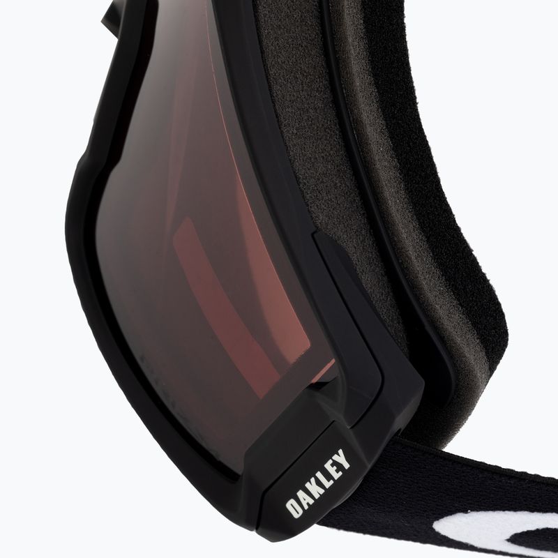 Gogle narciarskie Oakley Line Miner M matte black/prizm garnet 5