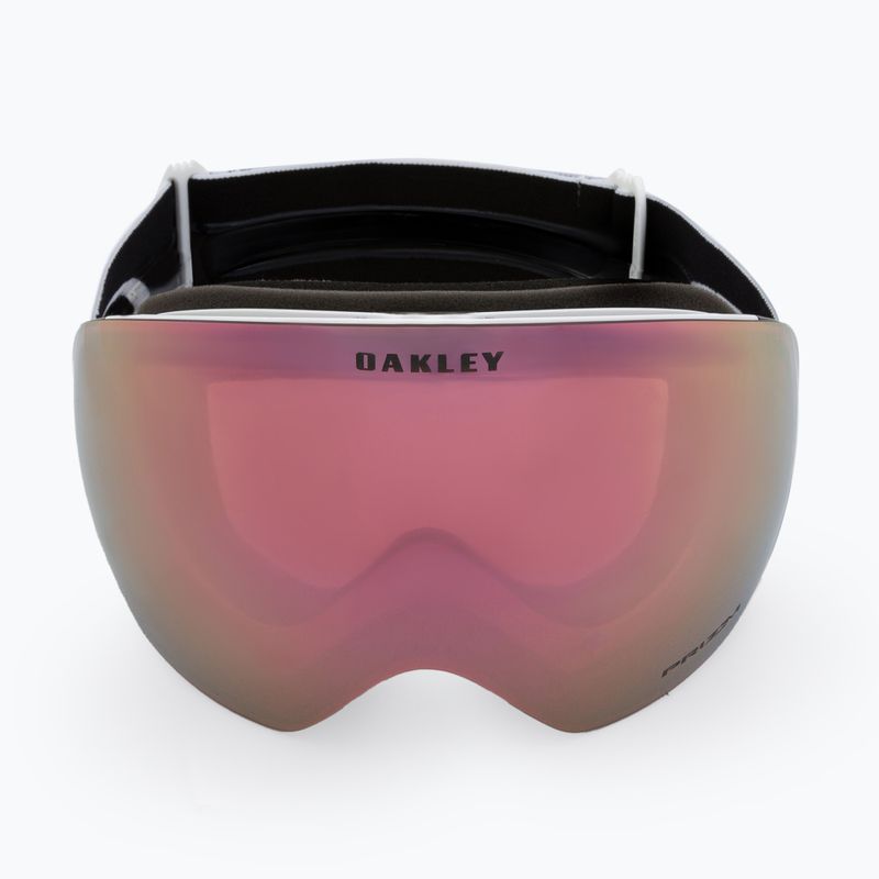 Gogle narciarskie Oakley Flight Deck L matte white/prizm rose gold iridium 2