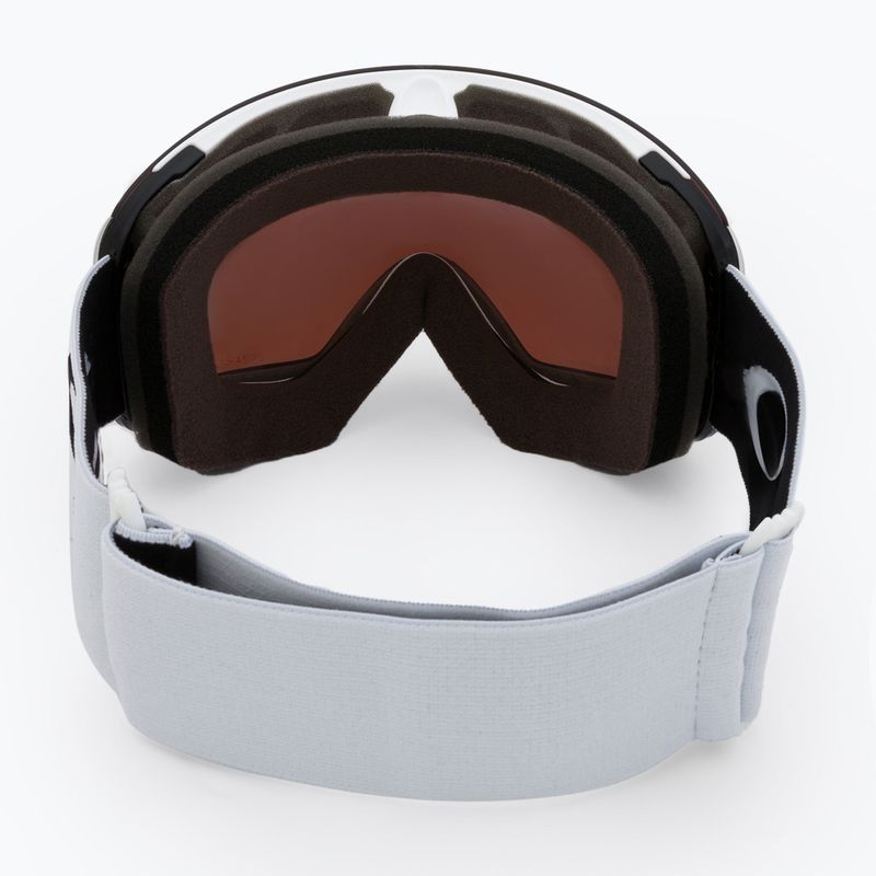 Gogle narciarskie Oakley Flight Deck L matte white/prizm rose gold iridium 3