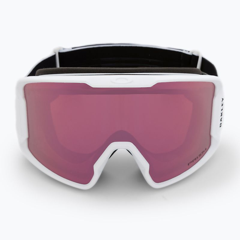 Gogle narciarskie Oakley Line Miner L matte white/prizm rose gold iridium 2