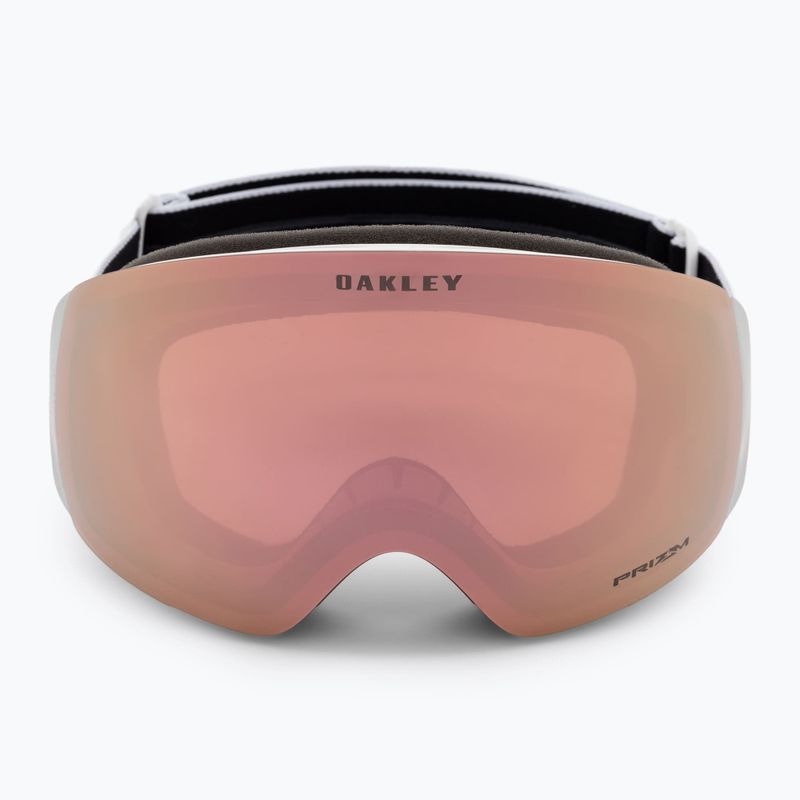 Gogle narciarskie Oakley Flight Deck M matte white/prizm rose gold iridium 2