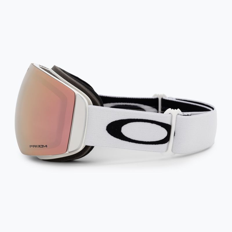 Gogle narciarskie Oakley Flight Deck M matte white/prizm rose gold iridium 4