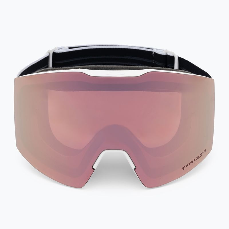Gogle narciarskie Oakley Fall Line M matte white/prizm rose gold 2
