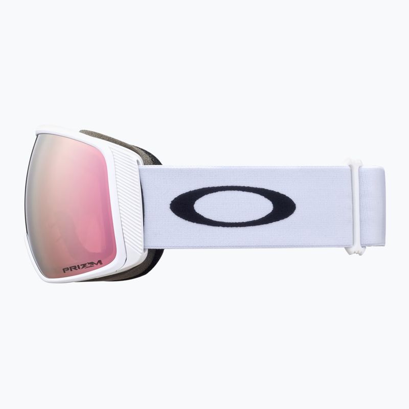 Gogle narciarskie Oakley Flight Tracker L matte white/prizm rose gold iridium 4
