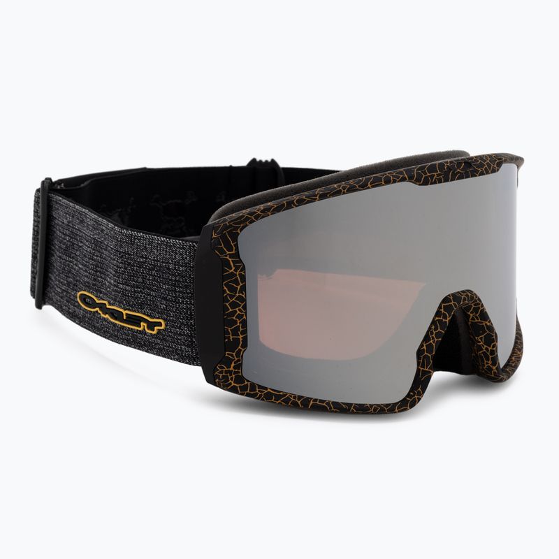 Gogle narciarskie Oakley Line Miner L stale sandbech sig/prizm snow black iridium