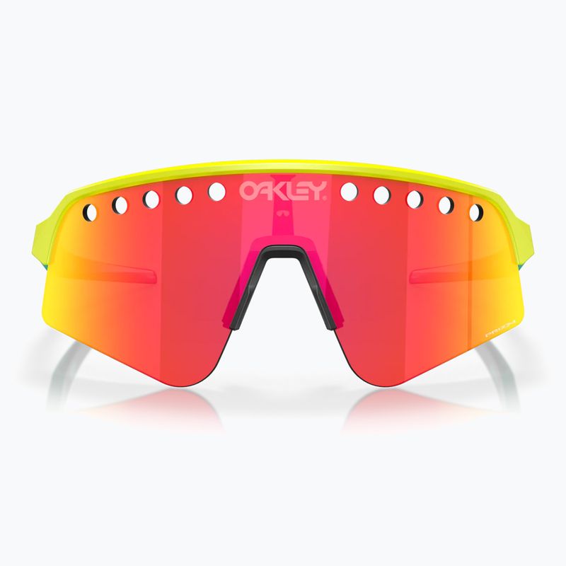 Okulary przeciwsłoneczne Oakley Sutro Lite Sweep tennis ball yellow/prizm ruby 2