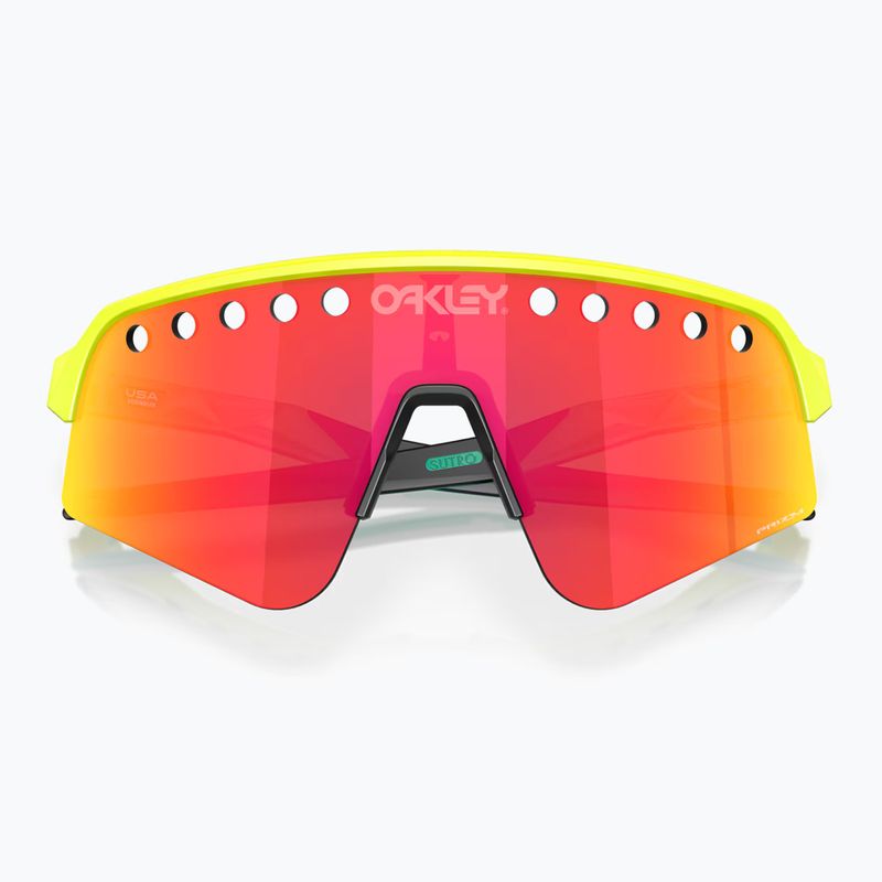 Okulary przeciwsłoneczne Oakley Sutro Lite Sweep tennis ball yellow/prizm ruby 6