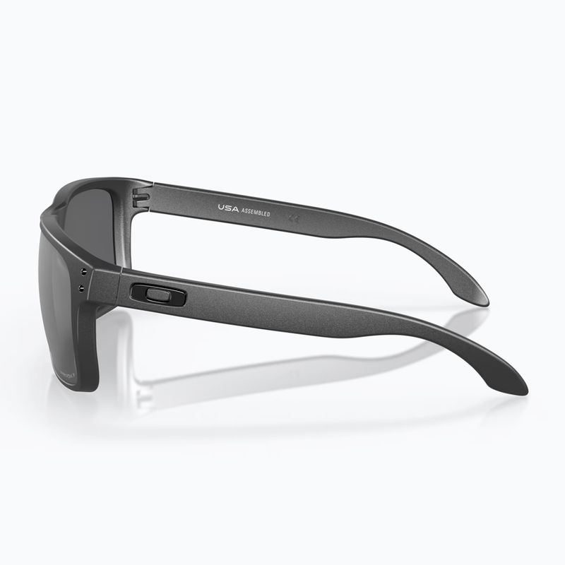 Okulary przeciwsłoneczne Oakley Holbrook XL steel/prizm black polarized 3