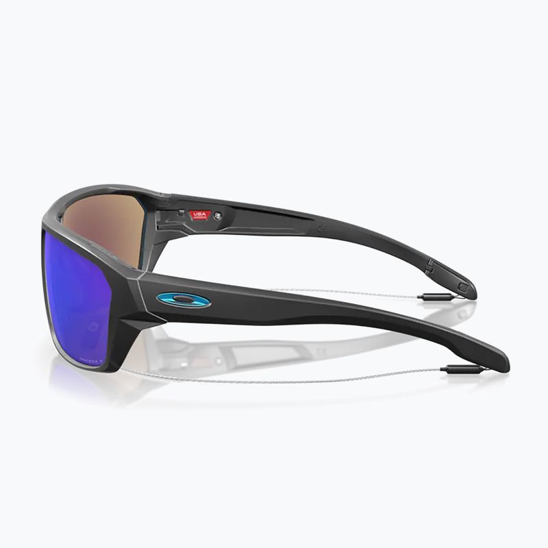 Okulary przeciwsłoneczne Oakley Split Shot matte black/prizm sapphire polarized 14