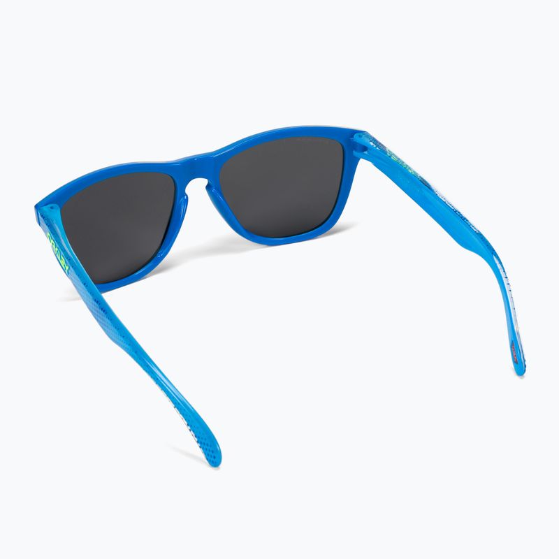 Okulary przeciwsłoneczne Oakley Frogskins hi res polished sapphire/prizm black 2