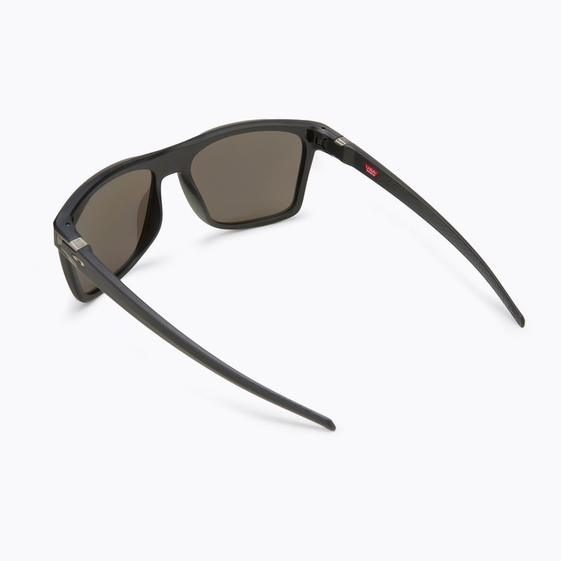 Okulary przeciwsłoneczne Oakley Leffingwell matte black ink/prizm black polar 2