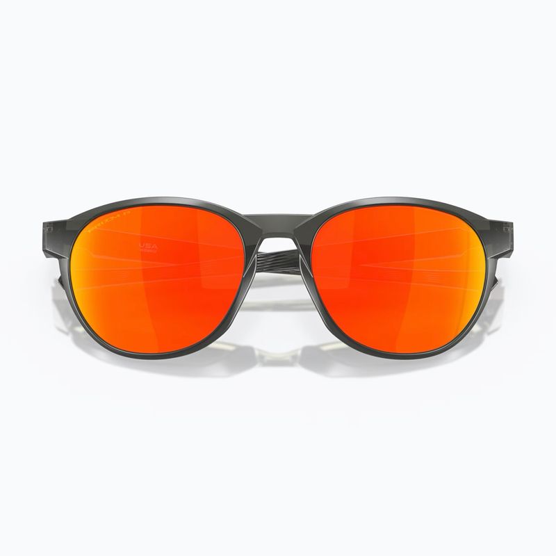 Okulary przeciwsłoneczne Oakley Reedmace matte grey smoke/prizm ruby polar 5