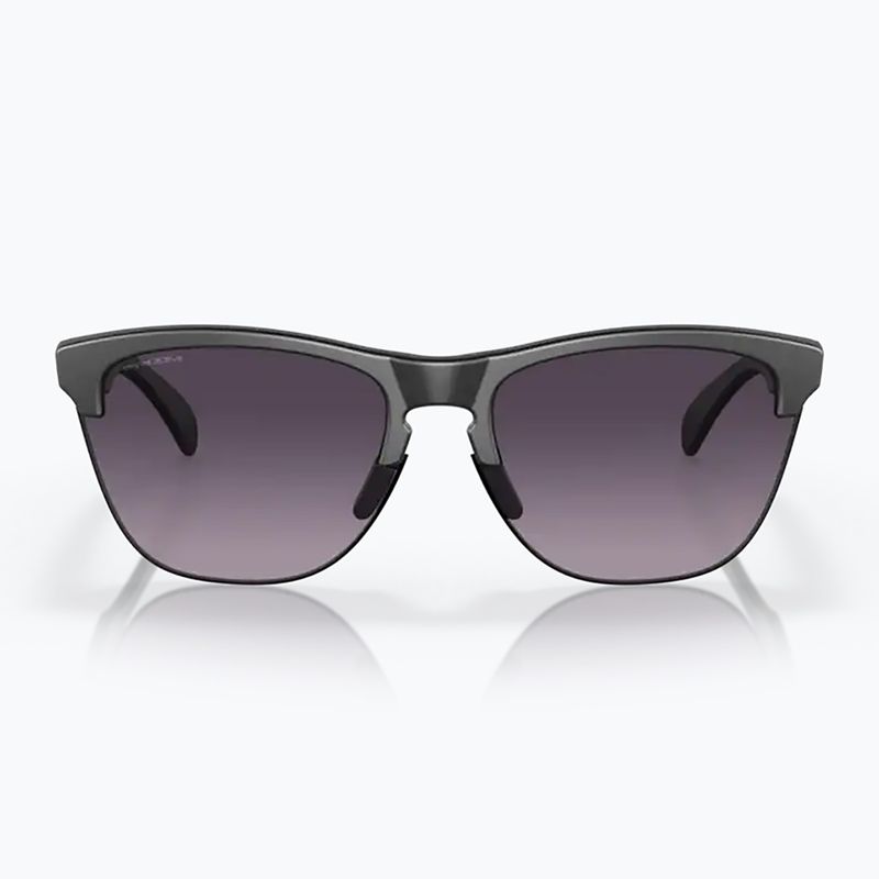 Okulary przeciwsłoneczne Oakley Frogskins Lite matte black/prizm grey gradient 6