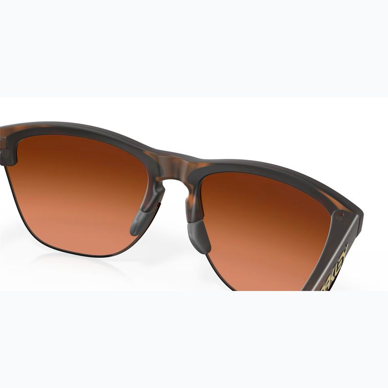 Okulary przeciwsłoneczne Oakley Frogskins Lite matte brown tortoise/prizm brown gradient 7
